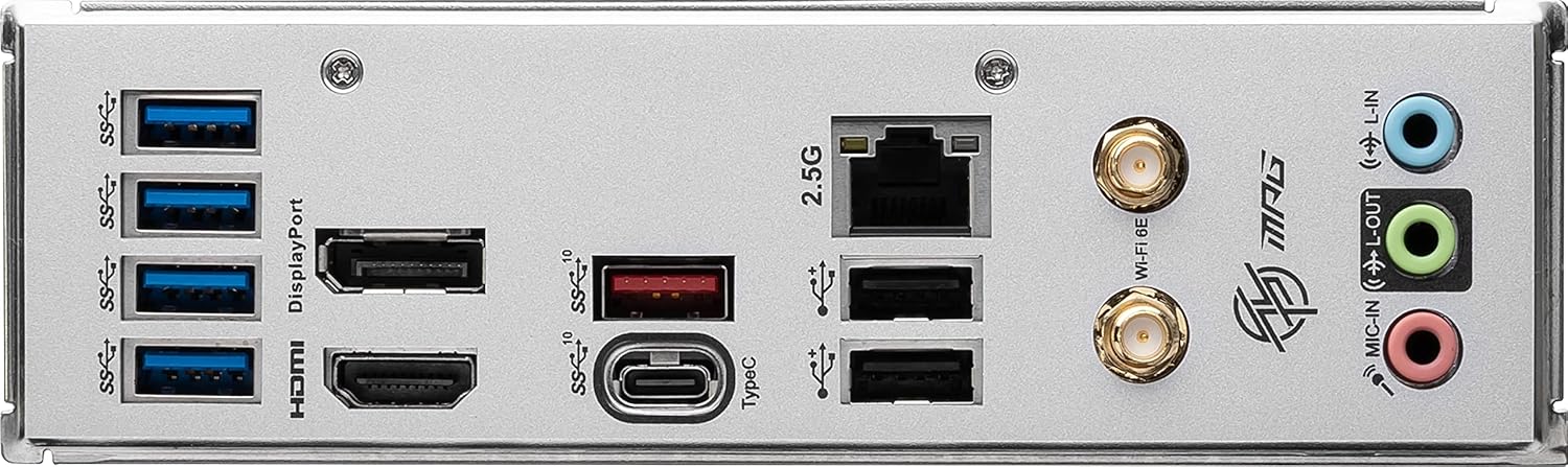 MSI Motherboard MPG B760I Edge WiFi DDR4 MSI Motherboard MPG B760I Edge WiFi DDR4